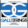 Струны для укулеле сопрано, концерт, тенор GALLI STRINGS G216W нейлон, цвет - прозрачный