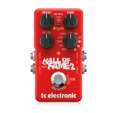 Педаль эффектов TC electronic HALL OF FAME 2 REVERB реверберации