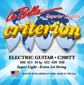 LA BELLA C200TT струны для электрогитары