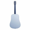 Гитара трансакустическая BlUE LAVA Touch синего цвета жесткий чехол,USB кабель в комплекте