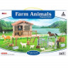 Набор фигурок животных MASAI MARA ММ205-063 серии "На ферме": Ферма игрушка 21 предмет