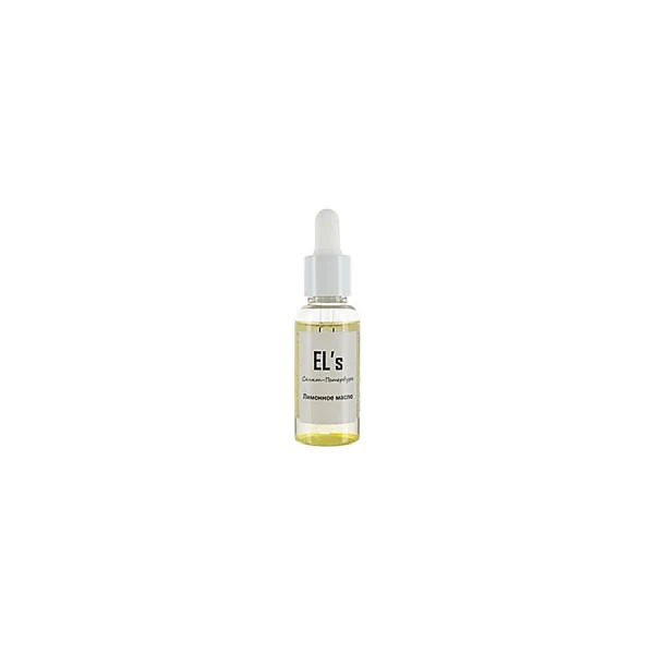 Лимонное масло в ПЭТ флаконе с дозатором-пипеткой EL's ELS CND-2, объем 30 мл