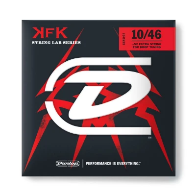 Струны для 7-струнной электрогитары Dunlop KKN1052 Kerry King, никель, 10-46 + 7-я струна