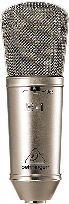 Behringer B1 конденсаторный вокальный студийный микрофон, комплект