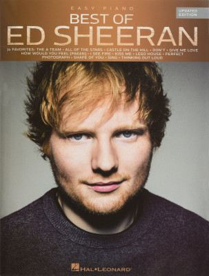 HL00236098 SHEERAN ED BEST OF UPDATED EDITION FOR EASY PIANO BOOK