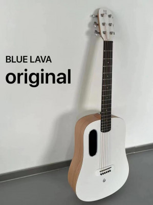 Гитара акустическая BLUE LAVA Original орехового цвета в комплекте​ полужесткий чехол и медиатор