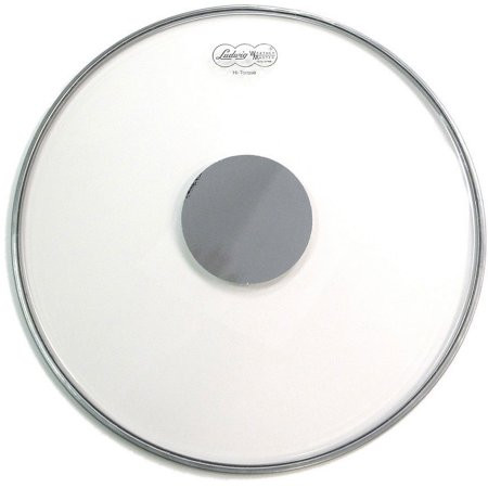 LUDWIG LW6122 22" Heavy пластик для барабана, центральная наклейка, прозрачный