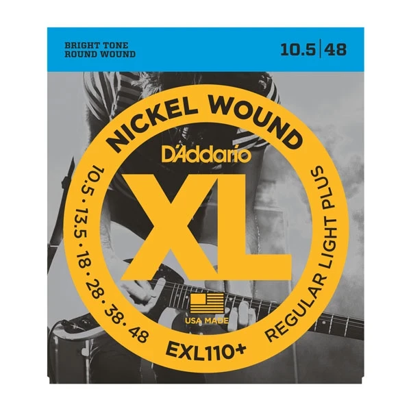D'Addario EXL110+ Набор 6 струн для электрогитары