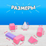 Строительный набор, 36 элементов, 60*60, цвет розовый