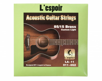 Струны для акустической гитары L'ESPOIR LA-11 011-052