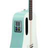 Гитара трансакустическая BlUE LAVA Touch зеленого цвета чехол, USB кабель в комплекте