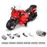 Радиоуправляемый конструктор CADA deTech гоночный мотоцикл (484 детали)