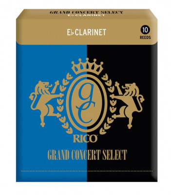 Трости для кларнета Eb Rico RGC10ECL400 №4 Grand Concer Select 10 шт
