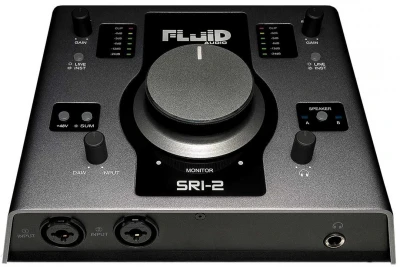 Внешний аудиоинтерфейс Fluid Audio SRI-2, АЦП/ЦАП 24-bit/192kHz, 2хXLR/TRS, OSX/Windows
