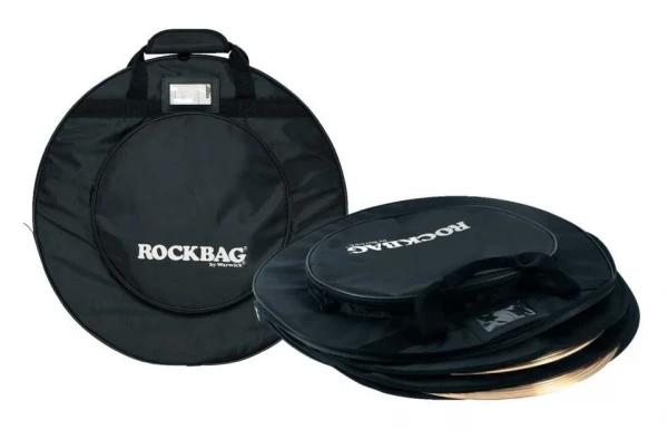 Чехол под тарелки 22" Rockbag RB22440B, серия Student, подкладка 5 мм, черный