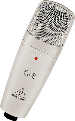 Behringer C-3 конденсаторный вокальный студийный микрофон (кардиоидный)