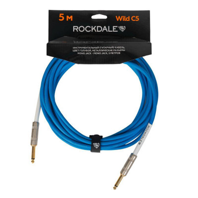 Инструментальный кабель ROCKDALE Wild C5, mono jack - mono jack, 5 м