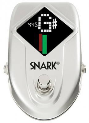 Snark SN10 хроматический гитарный тюнер-педаль для сцены и студии/металлический корпус