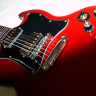 Tenson Nashville SD Set Neck Transparent red (2-H/3-WS/2-V/2-TC) электрогитара