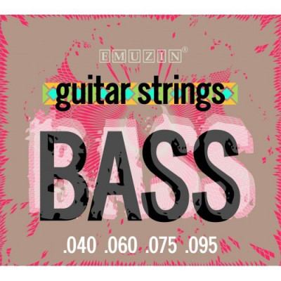 Струны для бас-гитары EMUZIN 4S40-95