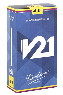 Трости для кларнета Vandoren Bb CR-8045 № 4,5 V21 10 шт