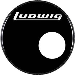 LUDWIG LW6624 24" пластик для бас-барабана, фронтальный, с отверсием