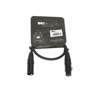INVOTONE ADC10050 DMX-кабель с разъемами XLR F - XLR M; 0.5 м
