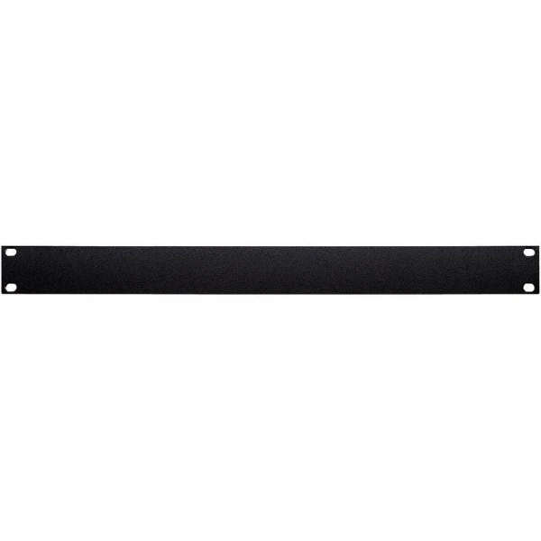 Рэковая панель 1U из стали, черная Nordfolk NRP-1U