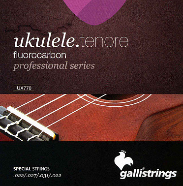 Струны для укулеле-тенор GALLI STRINGS UX770 флюорокарбон