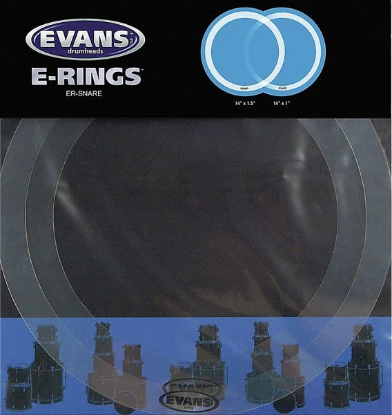 Демпфирующее кольцо для барабана 14" Evans ER-SNARE, 2 шт разной ширины