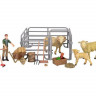 Набор фигурок животных MASAI MARA ММ205-071 серии "На ферме": Ферма игрушка 17 пр.