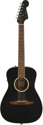 Fender Malibu Special MBK w/bag электроакустическая гитара