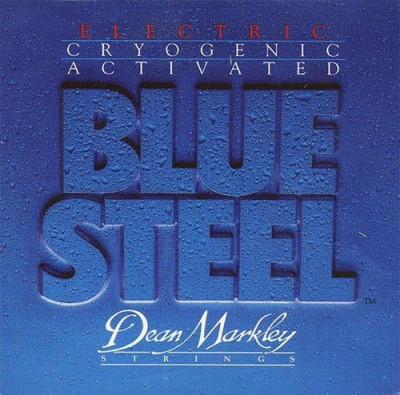 DEAN MARKLEY 2555 Blue Steel -струны для электрогитары (8% никелевое покрытие, заморозка) 12-54