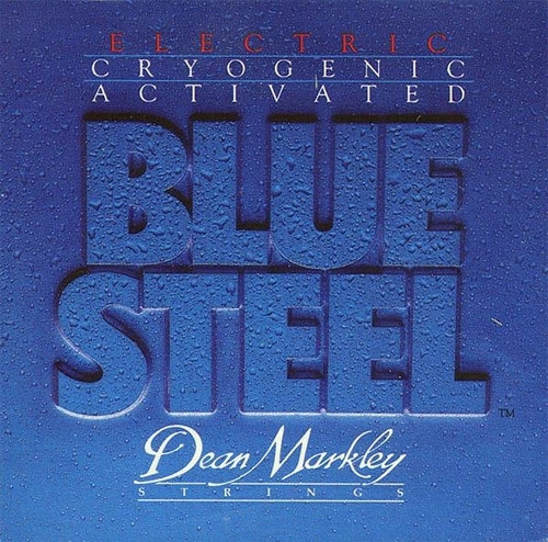 DEAN MARKLEY 2555 Blue Steel -струны для электрогитары (8% никелевое покрытие, заморозка) 12-54