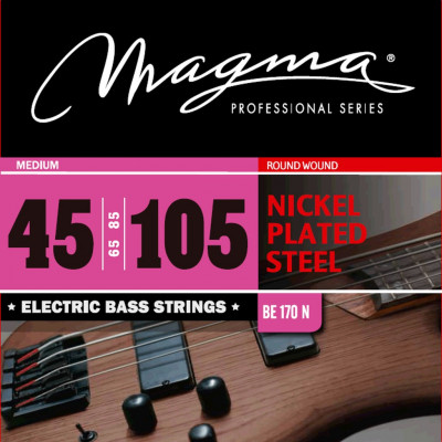 Комплект струн для бас-гитары 45-105 Magma Strings BE170N