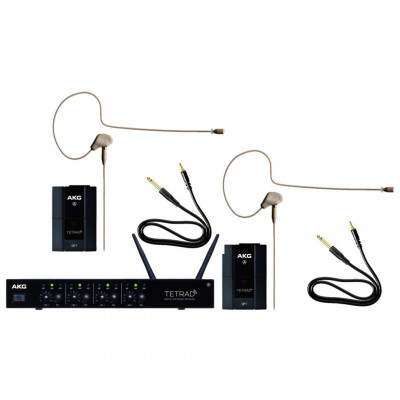 AKG DMS Tetrad Performer Set 4/2 цифровая радиосистема с двумя головными микрофонами
