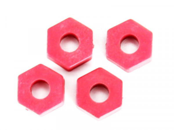 Пластиковые колёсные шестигранники 4 шт., тюнинг, аналог TRA1654
