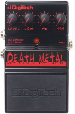 Педаль DIGITECH DDM Death Metal для электрогитары Metal Distortion