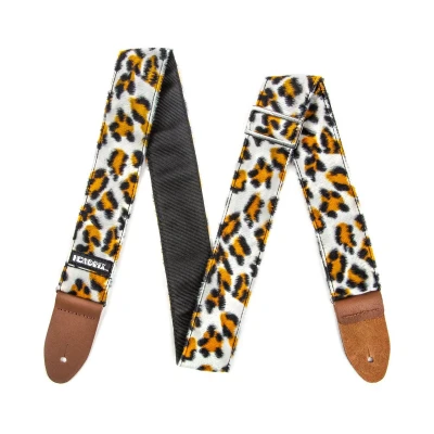 Дизайнерский ремень для гитары Dunlop JH13 Hendrix In Maui Leopard, ширина 2 дюйма