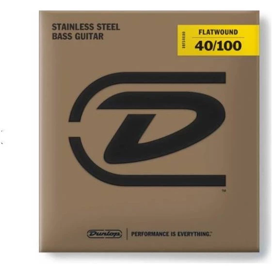 Струны DUNLOP BASS FLATWND LG SCALE 40/100-4/SET DBFS40100