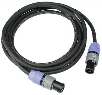 KLOTZ SC3-20SW готовый спикерный кабель 2 x 2.5мм, длина 20, Neutrik Speakon, пластик -Neutrik Speakon, пластик, цвет черный