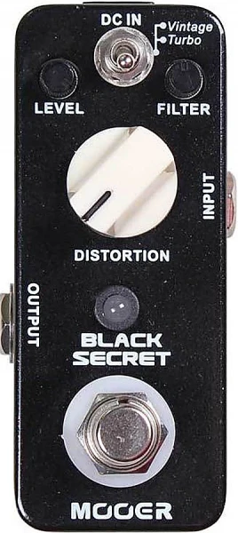 Мини-педаль Distortion Mooer Black Secret