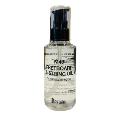 Лимонное масло для очистки струн и грифа BlackSmith Fretboard & String Oil M40, 89 мл