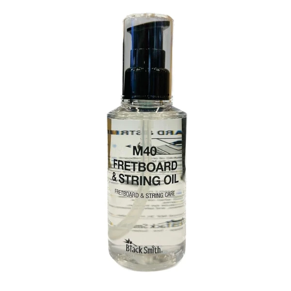 Лимонное масло для очистки струн и грифа BlackSmith Fretboard & String Oil M40, 89 мл