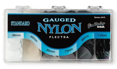 Коробка с медиаторами Dunlop 4410 Nylon Standard Display, 038,046,060,073,088,100 - 36 шт, 216 шт