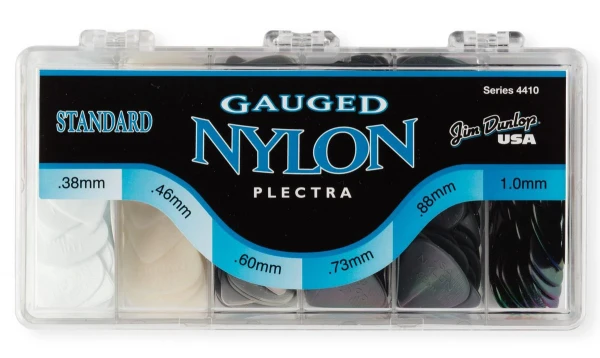 Коробка с медиаторами Dunlop 4410 Nylon Standard Display, 038,046,060,073,088,100 - 36 шт, 216 шт
