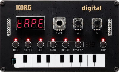 KORG NTS-1 Digital NU:TEKT Synthesizer DIY-синтезатор