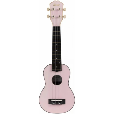 Укулеле сопрано TERRIS PLUS-50 PNK медиатор в комплекте, цвет розовый
