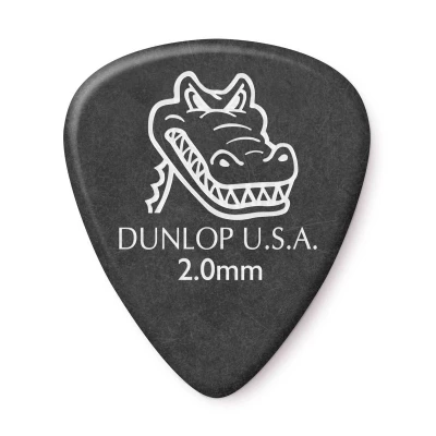 Медиаторы толщиной 2 мм, 72 шт. Dunlop 417R200 Gator Grip Standard 72Pack