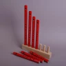 Комплект свирелей с подставкой Мастерская Сереброва ДУ-СВ-02 (7 тональностей: C, D, E, F, G, A, H)